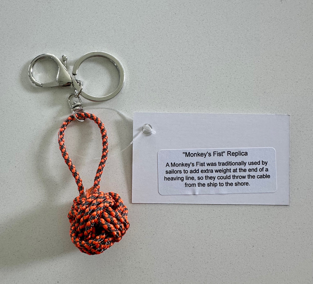 Monkey's Fist Keychain- Hand Made In Nova Scotia