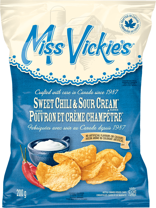 Miss Vickie's Sweet Chili Sour Cream Chips - 200g - CanadianCatalog