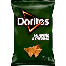 Doritos Jalapeno & Cheddar Chips - 235g - CanadianCatalog