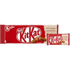 Nestle KitKat Chocolate Bars - 4 Bars - 180g - CanadianCatalog