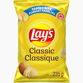 Lay's Classic Chips - 235g - CanadianCatalog