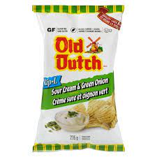 Old Dutch Sour Cream 'N Onion Chips - 235g - CanadianCatalog