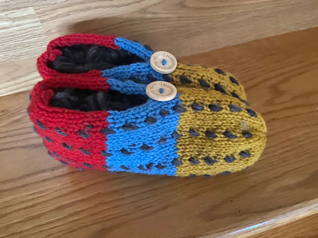 Newfoundland Thrummed Slippers - Hand Made In Atlantic Canada! - Back in Stock!