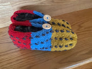 Newfoundland Thrummed Slippers - Hand Made In Atlantic Canada! - Back in Stock!
