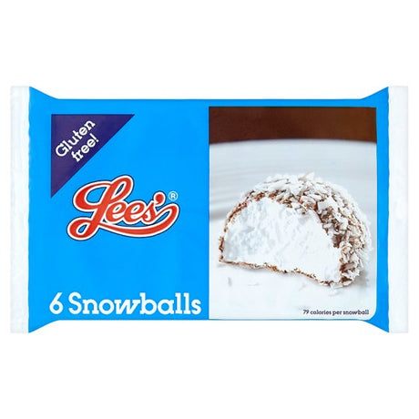 Lees Snowballs - Chocolate Coconut Mallow Treat - 150 grams