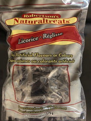 Robertson's Naturaltreats Hard Licorice Candy  - 175g