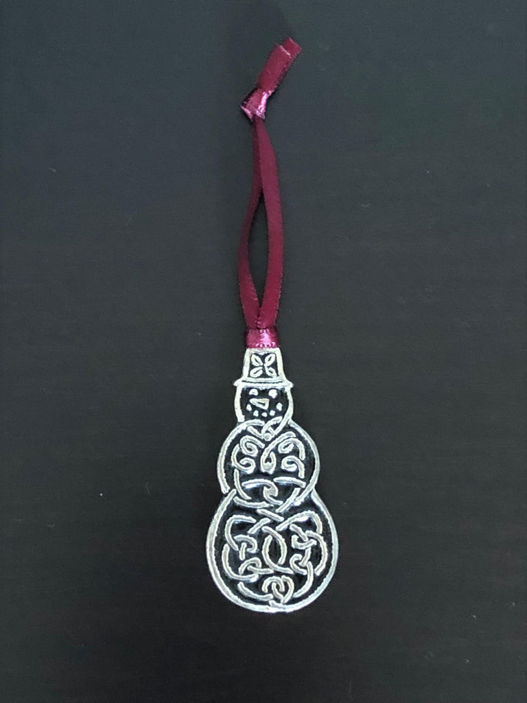 Pewter Ornament - Celtic Snowman