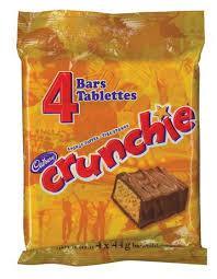 Cadbury Crunchie Chocolate Bars - 4 bars - 176g - CanadianCatalog