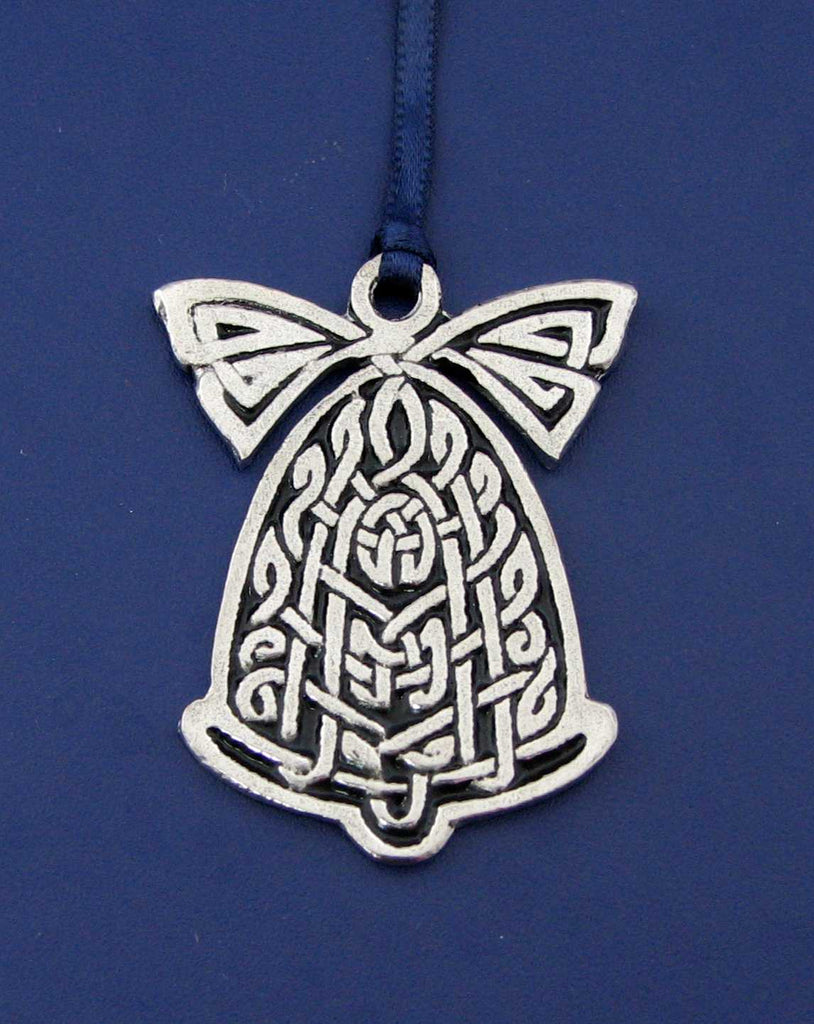 Pewter Ornament - Celtic Bell - ONLY 2 LEFT!