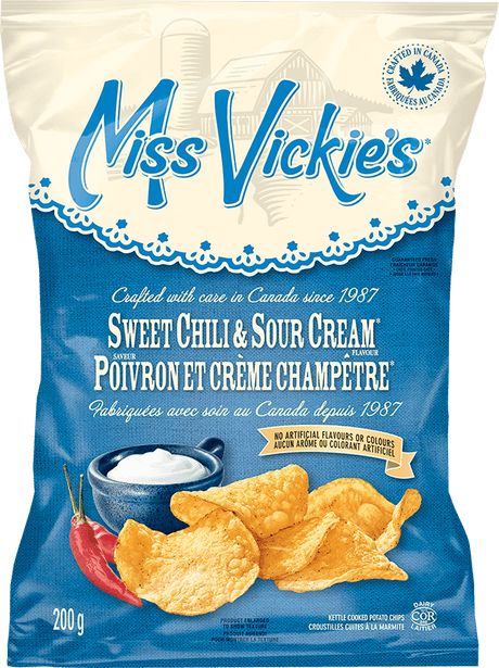 Miss Vickie's Sweet Chili Sour Cream Chips - 200g - CanadianCatalog