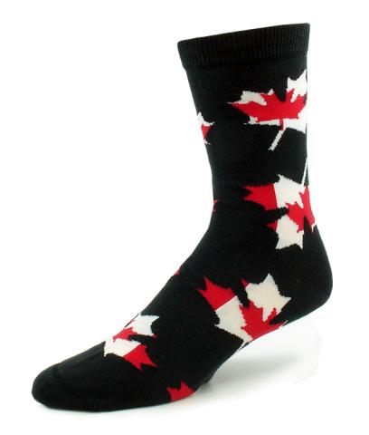 Adult Canada Maple Leaf Design Socks