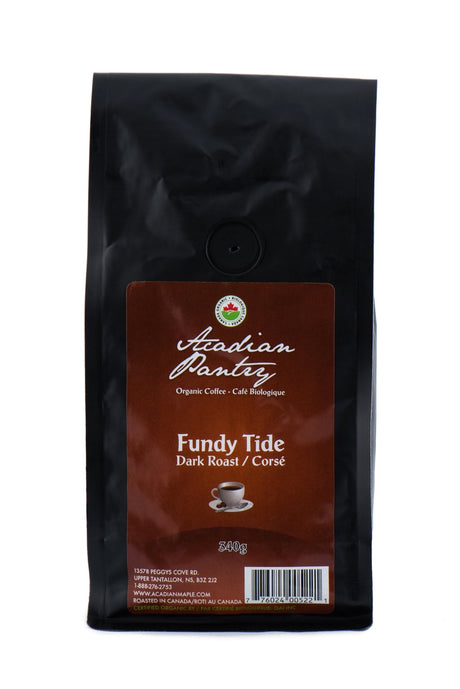 Acadian Maple - Fundy Tide Dark Roast Coffee - 340 g - East Coast Catalog