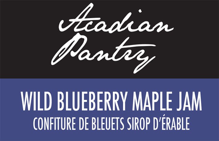 Acadian Pantry Wild Blueberry Maple Jam - 250 ml - East Coast Catalog