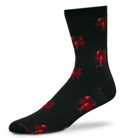 Adult Lobster Design Socks - East Coast Catalog