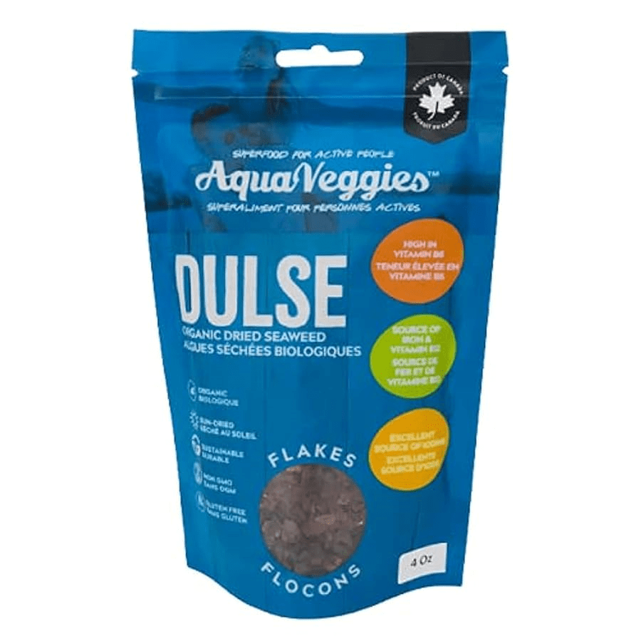 AquaVeggies Dulse Flakes - 1 bag - 56g - NEW IN STOCK - East Coast Catalog