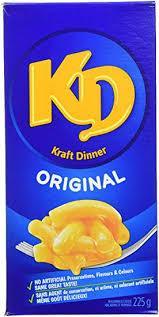 Canadian Kraft Dinner - 225g - East Coast Catalog