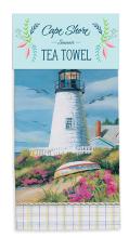 Cape Shore - Lighthouse Harbour Tea Towel - NEW! - East Coast Catalog