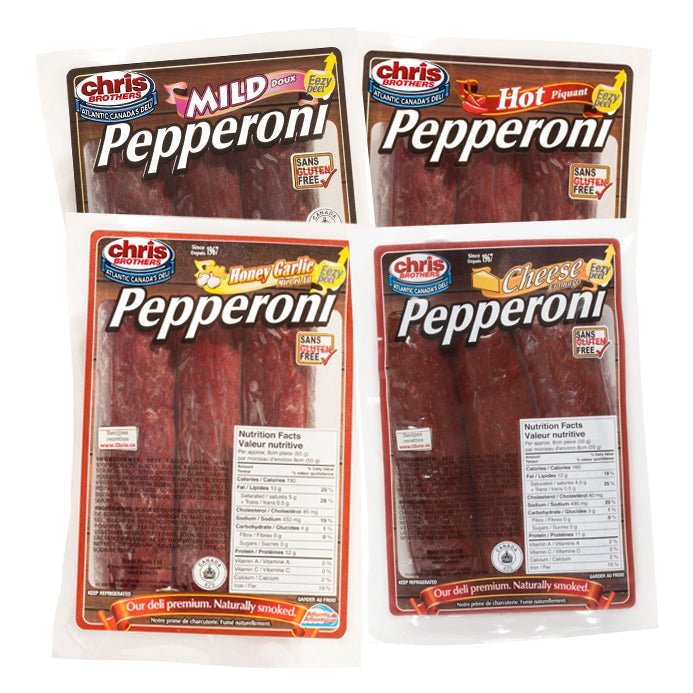 Chris Brothers Pepperoni 4 Pack - East Coast Catalog