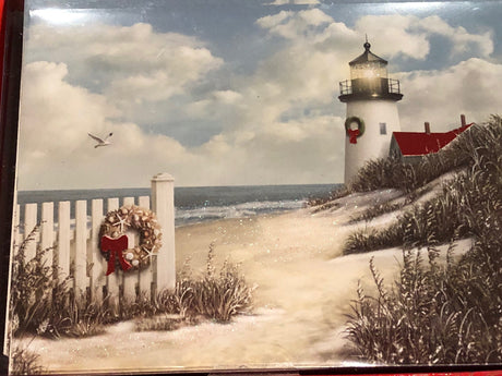 Christmas Cards - Lighthouse Christmas - East Coast Catalog