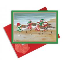 Christmas Cards - Sandpipers - ONLY 2 LEFT! - East Coast Catalog