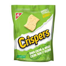 Crispers Sour Cream & Onion Snack - 145g - CanadianCatalog
