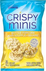 Crispy Minis Butter Popcorn Rice Chips - 100g - East Coast Catalog