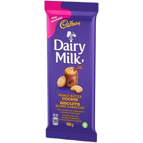 Dairymilk Peanut Butter Cookie Bar - 100g - CanadianCatalog