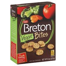 Dare Breton Bites Veggie Crackers - 227g - East Coast Catalog