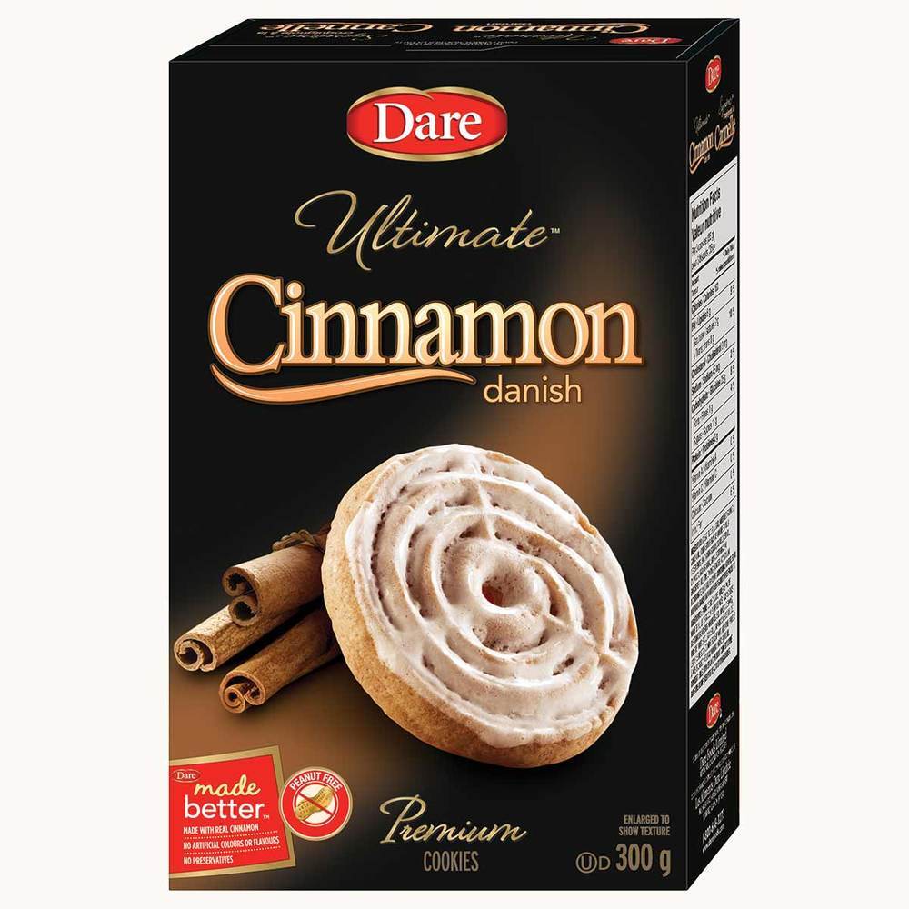 Dare Ultimate Cinnamon Danish Cookies - 300g - East Coast Catalog