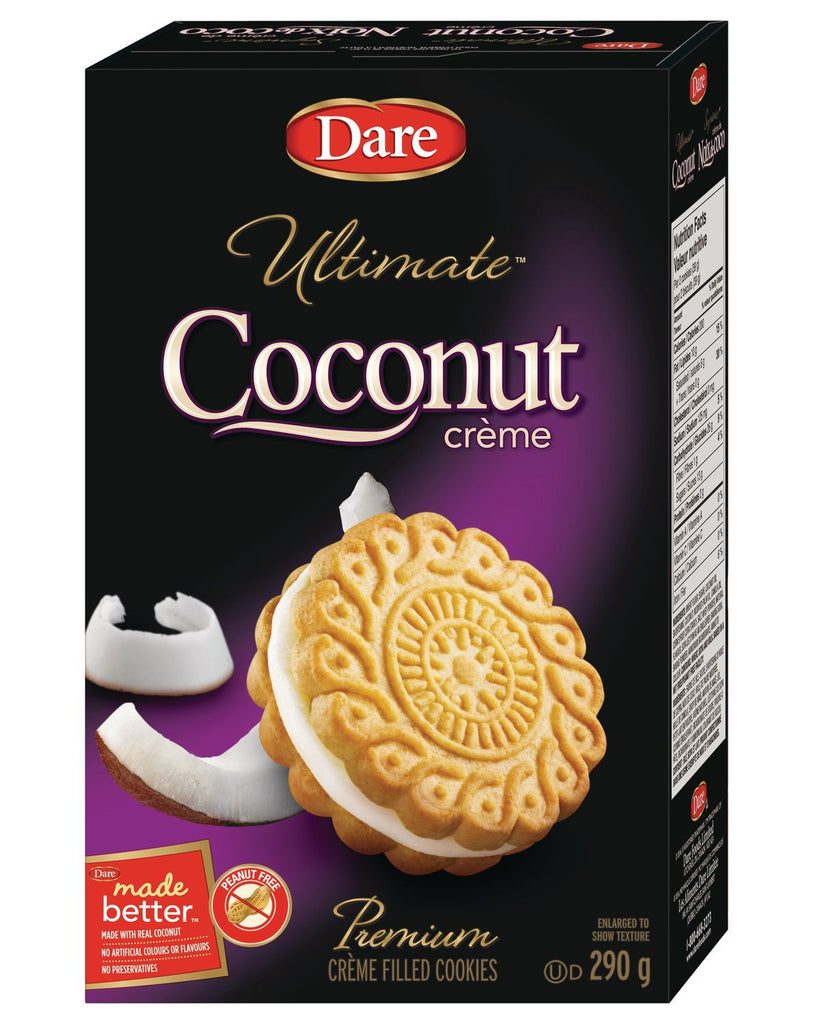 Dare Ultimate Coconut Cream Cookies - 290g - East Coast Catalog