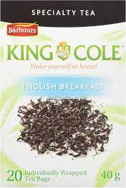 King Cole English Breakfast Tea -20 bags