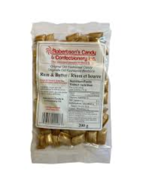 Robertson's Old Fashion Rum and Butter Candy - 200g - In Stock!