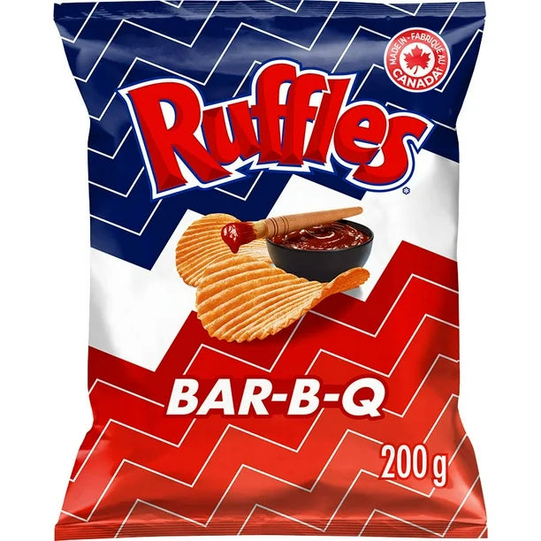 Ruffles BBQ Chips - 200g - CanadianCatalog