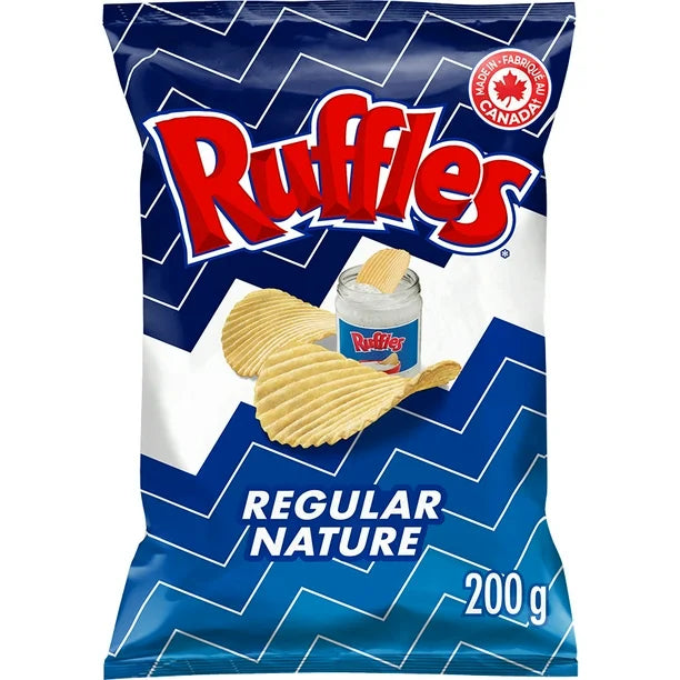 Ruffles Regluar Chips - 200g - CanadianCatalog