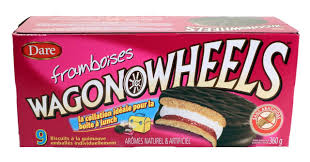 Dare Wagon Wheels Treat - Raspberry - 9 - 315g - CanadianCatalog