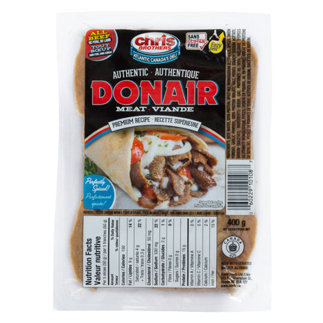 Donair Meat - Chris Brothers Authentic Style - 400g