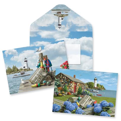 10 Dockside Lighthouse Note Cards - SOLD OUT!