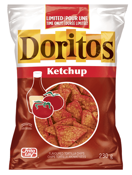 Doritos Ketchup Chips - 230g - CanadianCatalog
