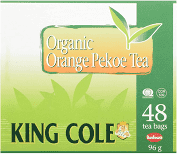 King Cole Organic Tea - 48 bags