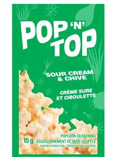 Barbour's Pop 'n' Top Sour Cream & Chive - 12 X 15g packs