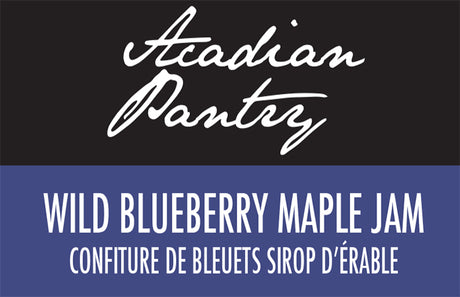 Acadian Pantry Wild Blueberry Maple Jam - 250 ml - BACK IN STOCK!