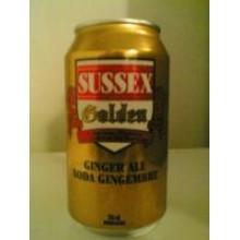 Sussex Golden Ginger Ale - Case of 12 cans