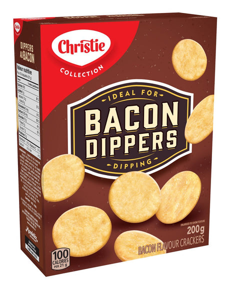 Christie Bacon Dippers Crackers - 200g - CanadianCatalog