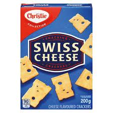 Christie Swiss Cheese Crackers - 200g - CanadianCatalog