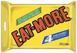 Eatmore Chocolate Bars - 4 bars - 208g - CanadianCatalog