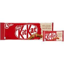 Nestle KitKat Chocolate Bars - 4 Bars - 180g - CanadianCatalog