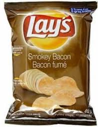 Lay's Smoky Bacon Chips - 180g - CanadianCatalog
