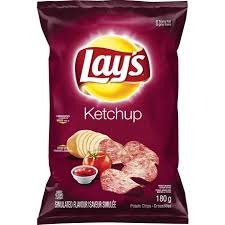 Lay's Ketchup Chips - 180g - CanadianCatalog