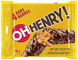 Oh Henry! Candy Bars - 4 bars - 232g - CanadianCatalog