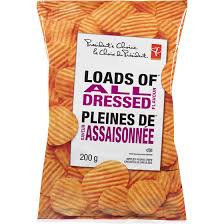 President's Choice Loads Of All Dressed Chips - 200g - CanadianCatalog